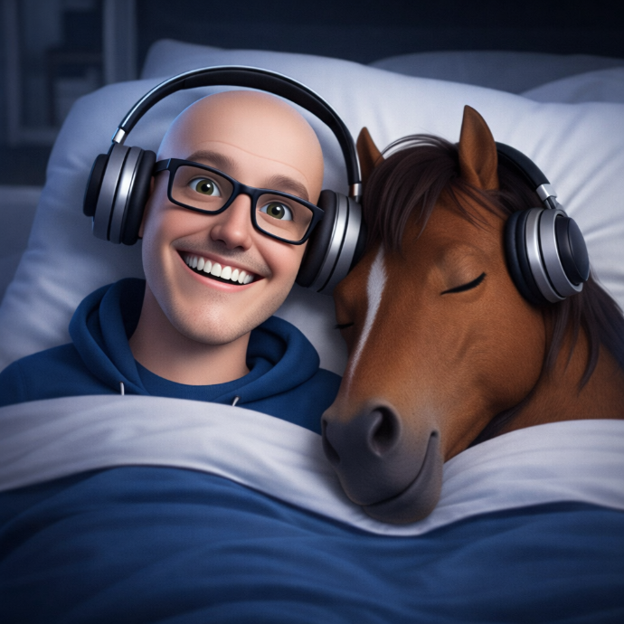 Jordan and the horse